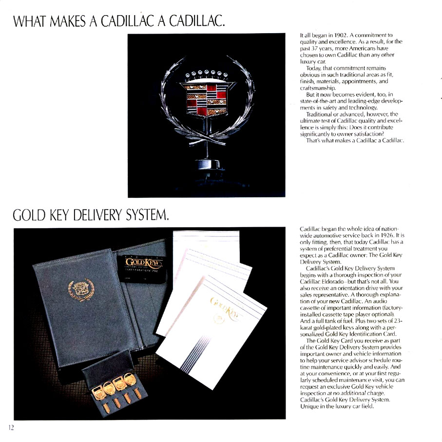 1986 Cadillac Eldorado Brochure Page 5